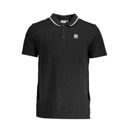 FILA POLO MANICHE CORTE UOMO NERO