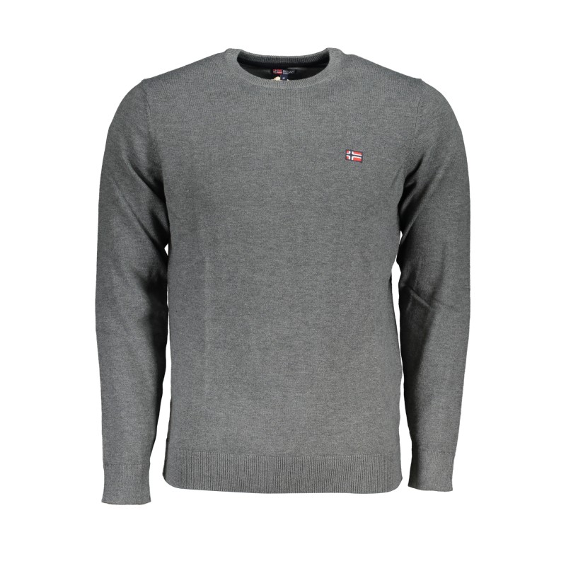 NORWAY 1963 MAGLIA UOMO GRIGIO