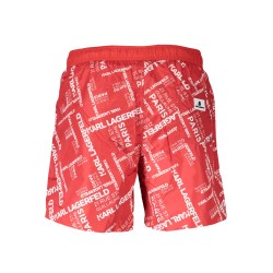 KARL LAGERFELD BEACHWEAR COSTUME PARTE SOTTO UOMO ROSSO