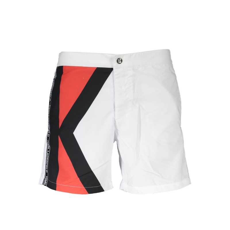 KARL LAGERFELD BEACHWEAR COSTUME PARTE SOTTO UOMO BIANCO