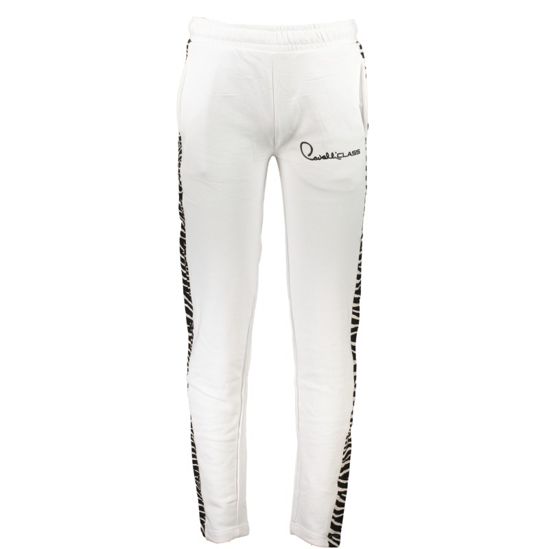 CAVALLI CLASS PANTALONE UOMO BIANCO