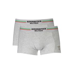 AERONAUTICA MILITARE BOXER UOMO GRIGIO