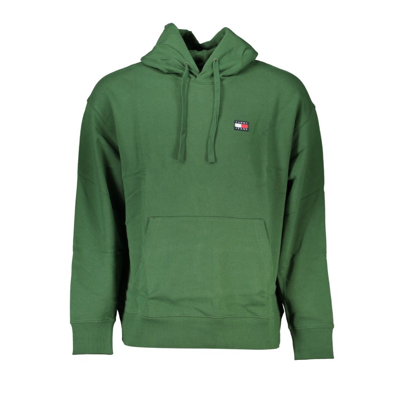 TOMMY HILFIGER FELPA SENZA ZIP UOMO VERDE