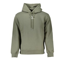 CALVIN KLEIN FELPA SENZA ZIP UOMO VERDE