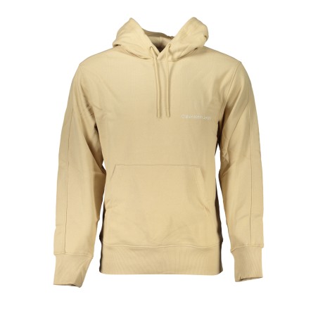 CALVIN KLEIN FELPA SENZA ZIP UOMO BEIGE