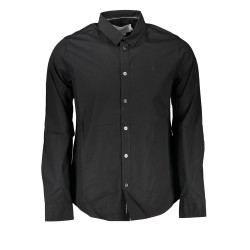 CALVIN KLEIN CAMICIA MANICHE LUNGHE UOMO NERO