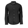 CALVIN KLEIN CAMICIA MANICHE LUNGHE UOMO NERO