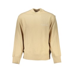 CALVIN KLEIN FELPA SENZA ZIP UOMO BEIGE