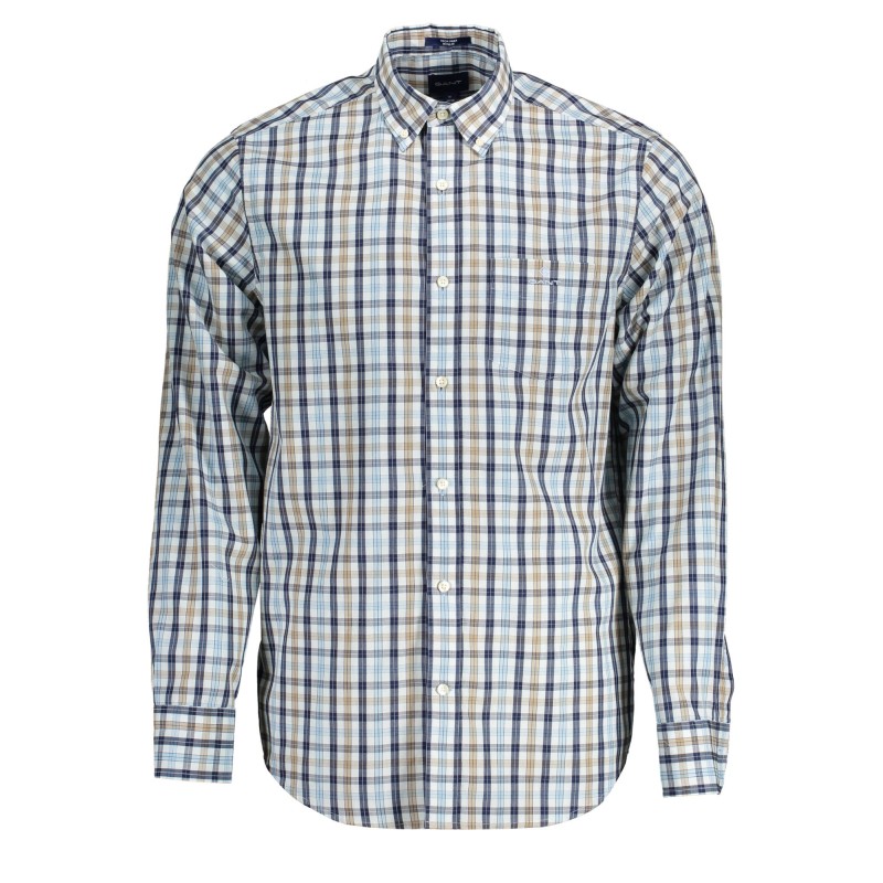 GANT CAMICIA MANICHE LUNGHE UOMO BEIGE