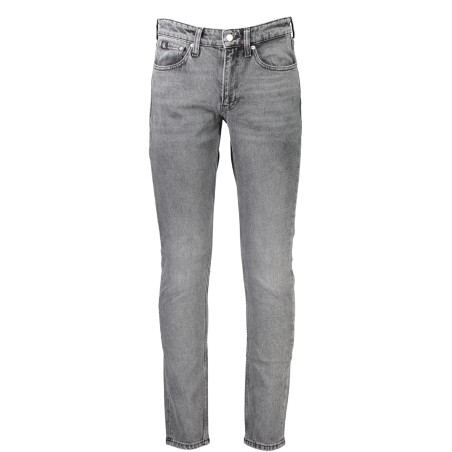 CALVIN KLEIN JEANS DENIM UOMO GRIGIO