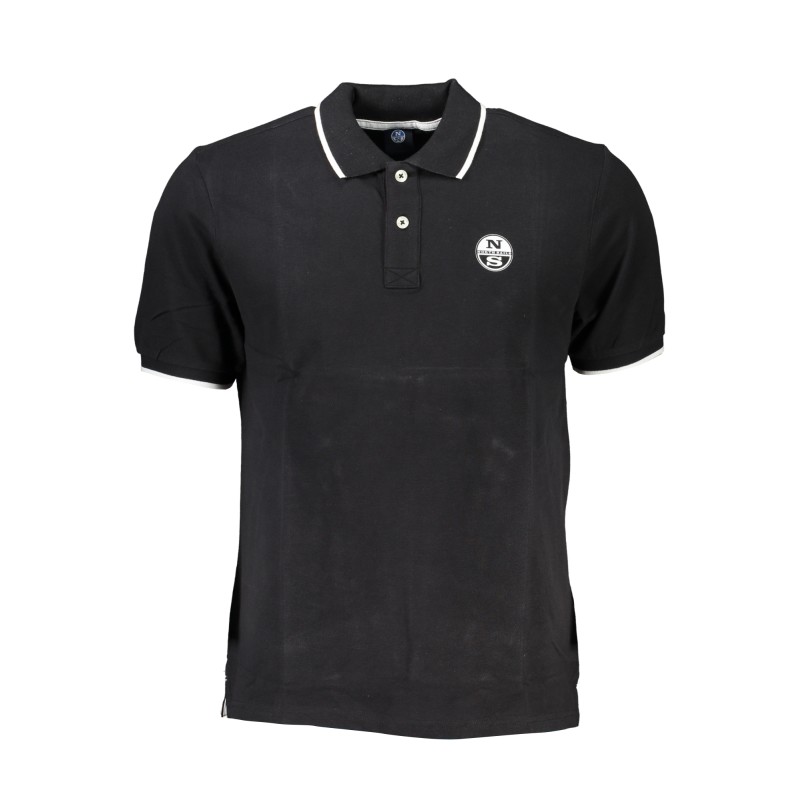 NORTH SAILS POLO MANICHE CORTE UOMO NERO