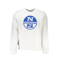 NORTH SAILS FELPA SENZA ZIP UOMO BIANCO