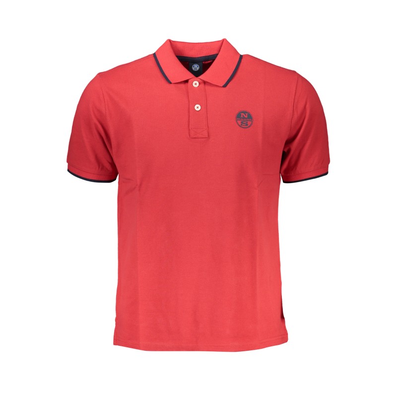 NORTH SAILS POLO MANICHE CORTE UOMO ROSSO