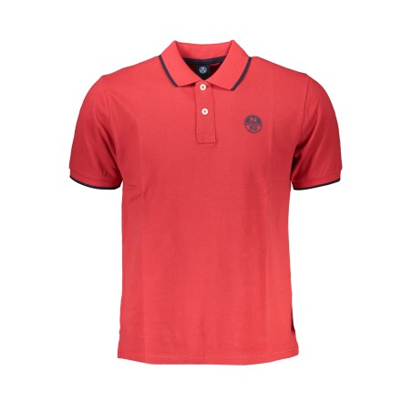 NORTH SAILS POLO MANICHE CORTE UOMO ROSSO