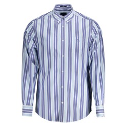 GANT CAMICIA MANICHE LUNGHE UOMO AZZURRO