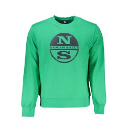 NORTH SAILS FELPA SENZA ZIP UOMO VERDE