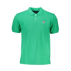 NORTH SAILS POLO MANICHE CORTE UOMO VERDE