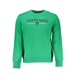 NORTH SAILS FELPA SENZA ZIP UOMO VERDE