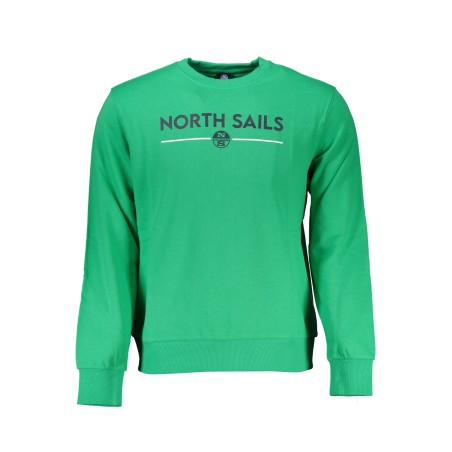 NORTH SAILS FELPA SENZA ZIP UOMO VERDE