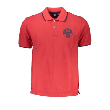 NORTH SAILS POLO MANICHE CORTE UOMO ROSSO