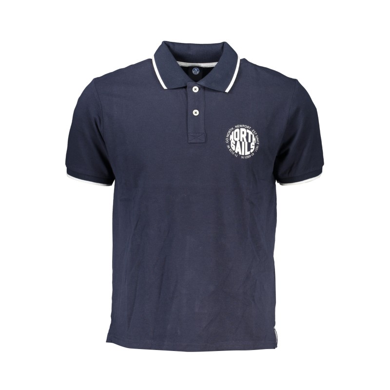 NORTH SAILS POLO MANICHE CORTE UOMO BLU