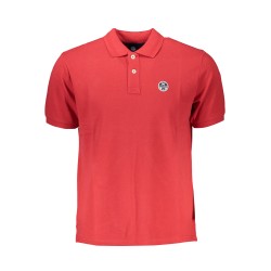 NORTH SAILS POLO MANICHE CORTE UOMO ROSSO