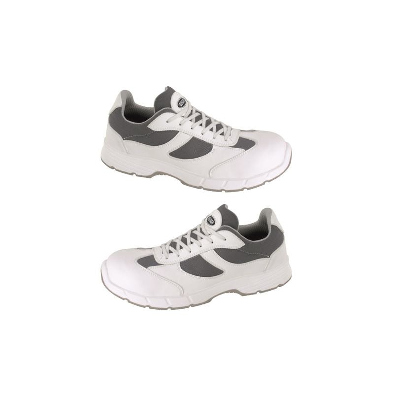 Scarpa TRANI S3 SRC in pelle e Polyester - White