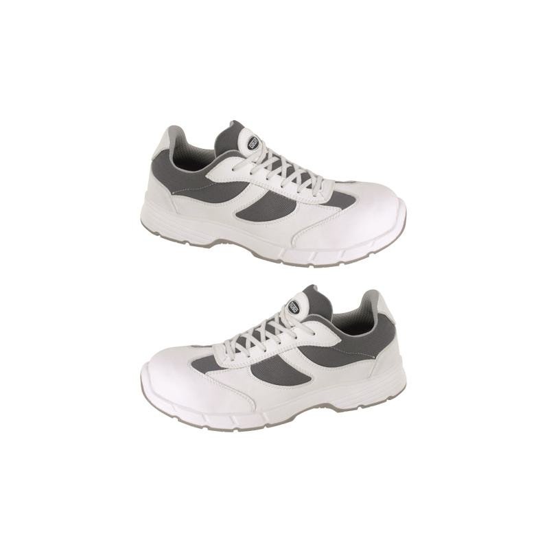 Scarpa TRANI S3 SRC in pelle e Polyester - White