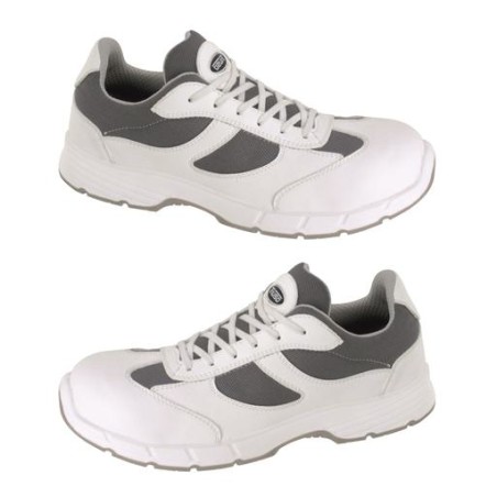 Scarpa TRANI S3 SRC in pelle e Polyester - White