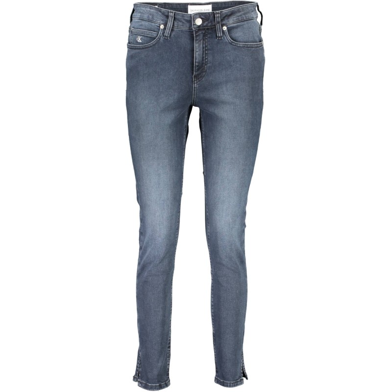 CALVIN KLEIN JEANS DENIM DONNA BLU