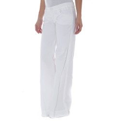 PHARD PANTALONE DONNA BIANCO