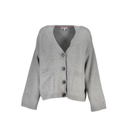 TOMMY HILFIGER CARDIGAN DONNA GRIGIO