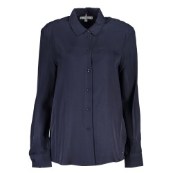 TOMMY HILFIGER CAMICIA MANICHE LUNGHE DONNA BLU