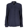 TOMMY HILFIGER CAMICIA MANICHE LUNGHE DONNA BLU