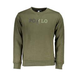 U.S. GRAND POLO FELPA SENZA ZIP UOMO VERDE