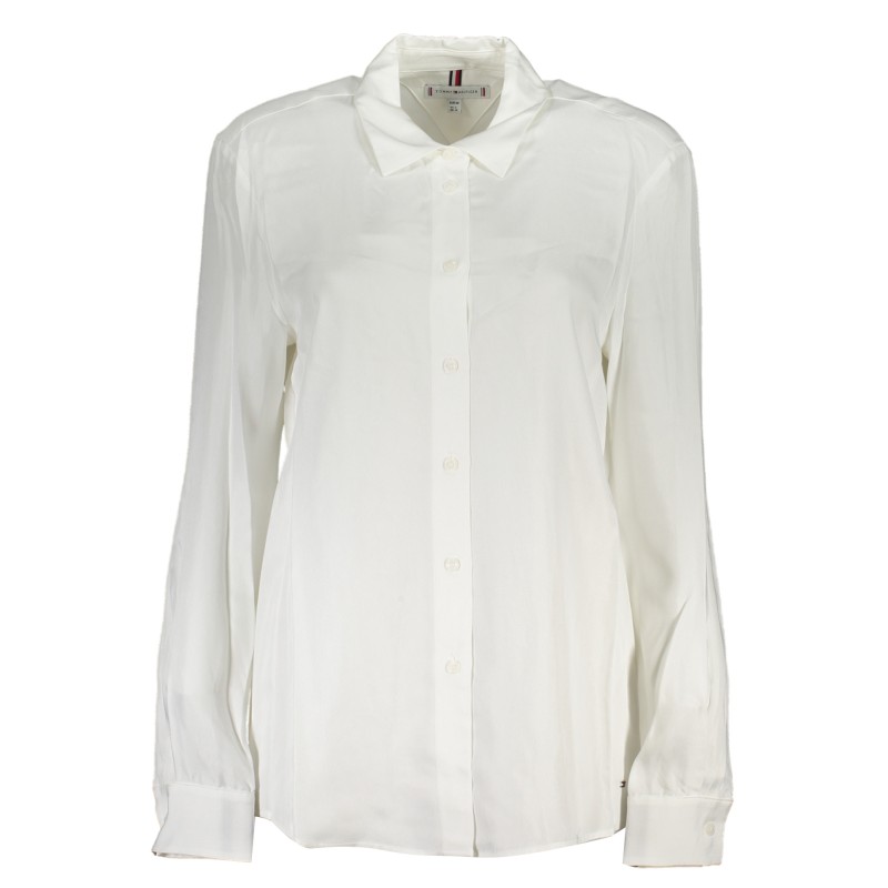 TOMMY HILFIGER CAMICIA MANICHE LUNGHE DONNA BIANCO