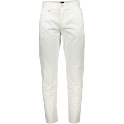 HUGO BOSS PANTALONE UOMO BIANCO