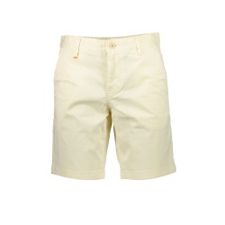 HUGO BOSS PANTALONE BERMUDA UOMO BEIGE