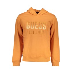 GUESS JEANS FELPA SENZA ZIP UOMO ARANCIO