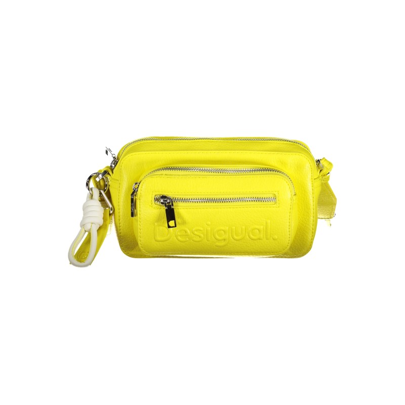 DESIGUAL BORSA DONNA GIALLO