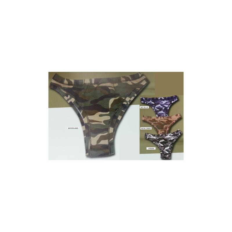 Slip Brasiliano donna in tessuto 90% cotone 10% elastam Made in Italy