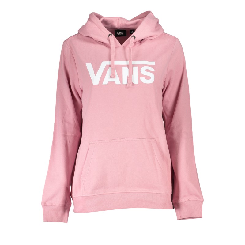 VANS FELPA SENZA ZIP DONNA ROSA