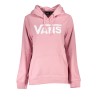 VANS FELPA SENZA ZIP DONNA ROSA