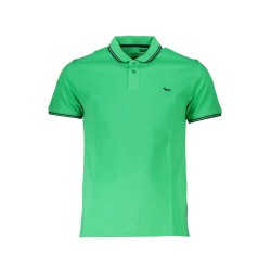 HARMONT & BLAINE POLO MANICHE CORTE UOMO VERDE