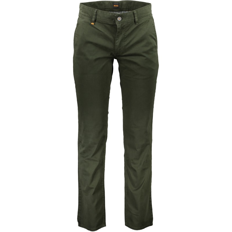 HUGO BOSS PANTALONE UOMO VERDE