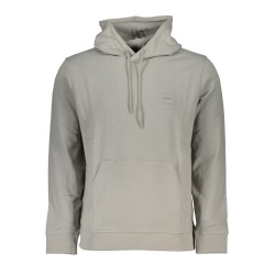 HUGO BOSS FELPA SENZA ZIP UOMO GRIGIO