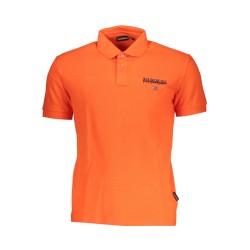 NAPAPIJRI POLO MANICHE CORTE UOMO ROSSO