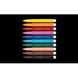Swisscolor™, boîte carton à 10 feutres larges