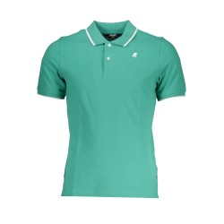 K-WAY POLO MANICHE CORTE UOMO VERDE