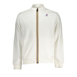 K-WAY FELPA CON ZIP UOMO BIANCO